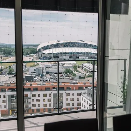 Apartament Bułgarska 60m2-3 Pokoje-piękny Widok-13 Piętro 24h Check In