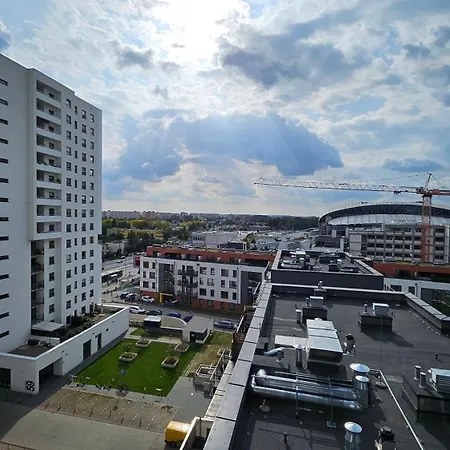 Bulgarska 60m2-3 Pokoje-piekny Widok-13 Pietro 24h Check In 아파트 *